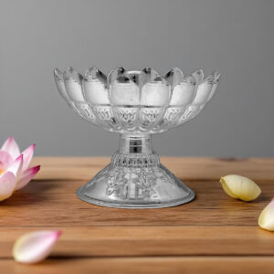 Lotus Silver Diya