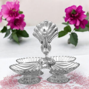 Traditional Silver Diya