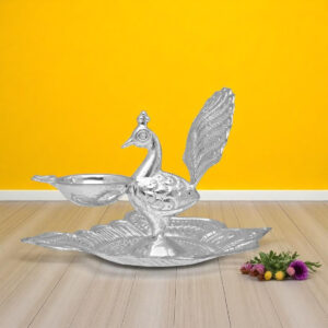 45 Grams Peacock Silver DiyaS