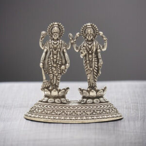 21 Grams Lord Lakshmi Narayan Silver Idol