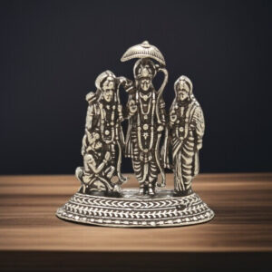 8 Grams Ram Pariwar Silver Idol