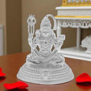26 Grams Lord Shiva Silver Idol