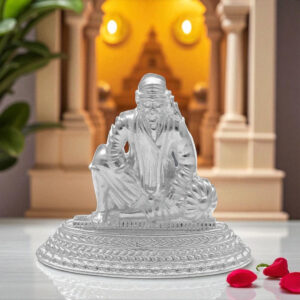 25 Grams Lord Sai Nath Silver Idol