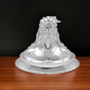 205 Grams Adiyogi Shiva Silver Idol