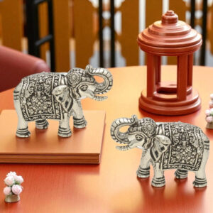 105 Grams Elephant Silver Idol
