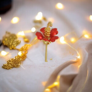 4.06 Grams Hibiscus Silver Flower