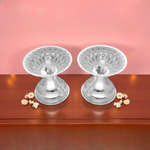 84 Grams Devotional Silver Diya