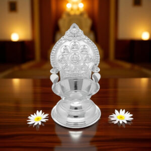 39 Grams Asta Lakshmi Silver Diya