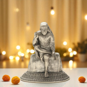13 Grams Sai Baba Silver Idol
