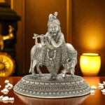 53 Grams krishna Bhagwan Silver Idol