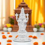 23 Grams Silver Laxmi Balaji Idol