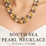 Bridal Brilliance Dual-Strand Southsea Saltwater Pearl Necklace
