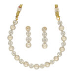 Ravishing Luxy Pearl Necklace Set
