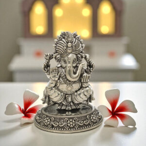 14 Grams Lord Ganesh Silver Idol
