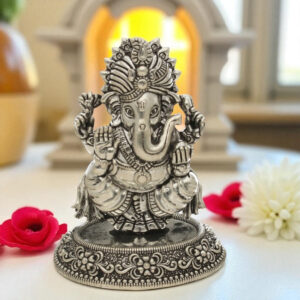 70 Grams Lord Ganesh Silver Idol