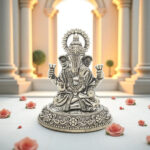 28 Grams Lord Ekadanta Silver Idol
