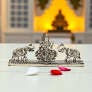 23.5 Grams Gaja Lakshmi Silver Idol