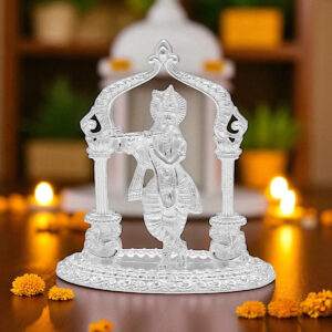 19 Grams Silver Shri Krishna Idol