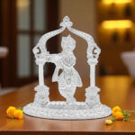 12 Grams Silver Krishna God Idol