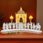 139 Grams Silver Dashavatar of Lord Vishnu Idol