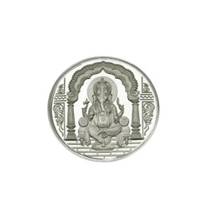 2Gm Ganesha Silver Coin