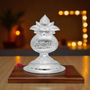 Pure Silver Kalash By Sri Jagdamba Pearls