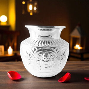 Dhana Lakshmi Silver Kalash