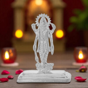 Lord Narayana Silver Idol