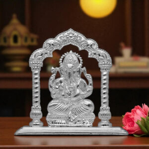 Goddess Ganesh idol in Mandapam