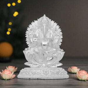 51 Grams Lord Gajanana Silver Idol