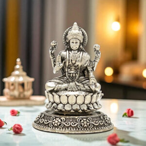 28 Grams Dhana Lakshmi Silver Idol