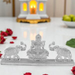 25 Grams Gaja Lakshmi Silver Idol