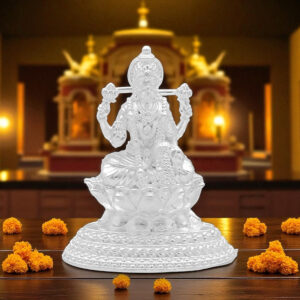 18 Grams Dhana Lakshmi Silver Idol