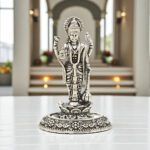 8 Grams Lord Vishnu Silver Idol