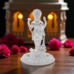 9 Grams Lord Vishnu Silver Idol