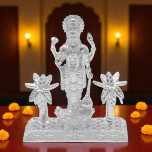36 Grams Lord Vishnu Silver Idol