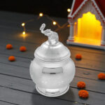 52 Grams Elephant Design Kumkum Box