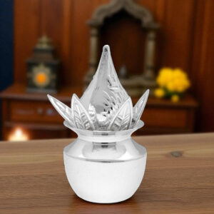 24 Grams Silver Nariyal kalash For Pooja
