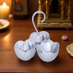 19 Grams 3 Cups Silver Chopra with Handle