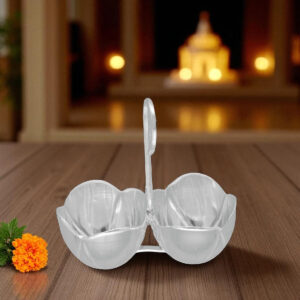 16 Grams 2 Cups Silver Chopra With handle
