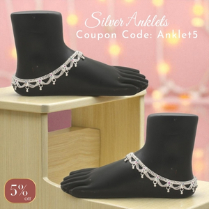 Silver Anklets