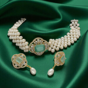 Lipika Pearl Choker Necklace