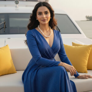 Single Line Multi Color Necklace