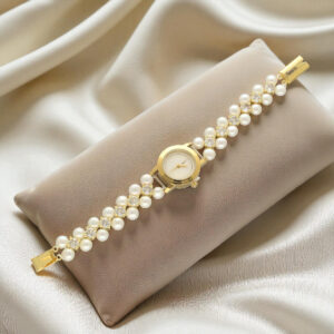 Rutvi Designer Pearl Watch