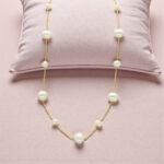 Rosaline Dew Pearl Necklace
