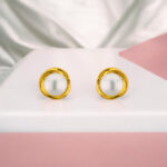 Jalebi Pearl Earrings