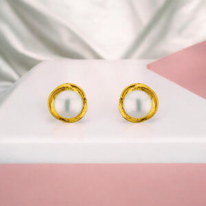 Jalebi Pearl Earrings