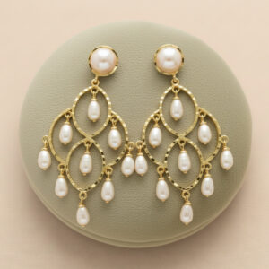 The Romely Statement Pearl Earrings