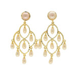 The Romely Statement Pearl Earrings