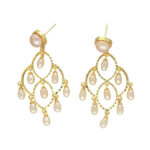 The Romely Statement Pearl Earrings